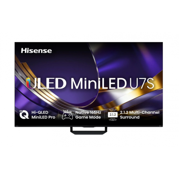55U7SAU Hisense 55 INCH U7SAU Mini LED Hi-QLED 4K Smart AI TV (2026)